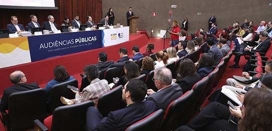 Foto: Alejandro Zambrana/Secom/TSE - Audiências Públicas - Instruções para as Eleições Gerais de...