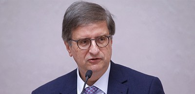 Foto: Alejandro Zambrana/Secom/TSE - Aula magna do procurador-geral eleitoral Paulo Gustavo Gone...