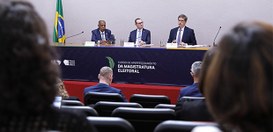 Foto: Alejandro Zambrana/Secom/TSE - Aula magna do procurador-geral eleitoral Paulo Gustavo Gone...