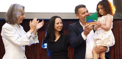 Foto: Alejandro Zambrana/Secom/TSE - Cerimônia de entrega do Prêmio Justiça Eleitoral - Premiada...