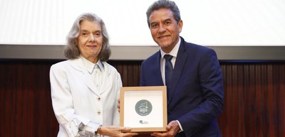 Foto: Alejandro Zambrana/Secom/TSE - Cerimônia de entrega do Selo de Qualidade - Premiação do Me...