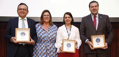 Foto: Alejandro Zambrana/Secom/TSE - Cerimônia de entrega do Prêmio Justiça Eleitoral e Selo de ...