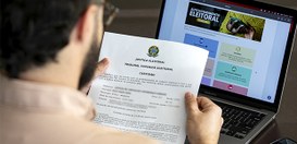 Foto: Alejandro Zambrana/Secom/TSE - Certidão de quitação eleitoral - 17.07.2025
