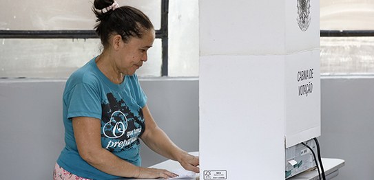 Foto: Alejandro Zambrana/Secom/TSE - Eleitoras - 08.03.2026