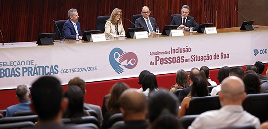 Seleção de boas práticas CGE/TSE -foto Luiz Roberto/TSE 07.11.2025