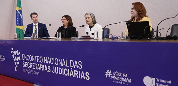 Foto: Alejandro Zambrana/Secom/TSE - Encontro Nacional das Secretarias Judiciárias - 27.06.2024 Foto: Alejandro Zambrana/Secom/TSE - Encontro Nacional das Secretarias Judiciárias - 27.06.2024