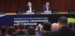 Foto: Alejandro Zambrana/Secom/TSE - Ministra Cármen Lúcia faz abertura do Abertura do Seminário...
