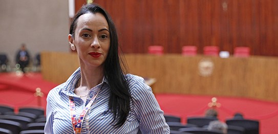 Foto: Alejandro Zambrana/Secom/TSE - Movimento Lidera+ Solidariedade visita TSE - Yannahe Marque...