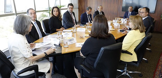 Foto: Alejandro Zambrana/Secom/TSE - Reunião com Presidentes dos TREs - 02.04.2025 - 23.04.2025
