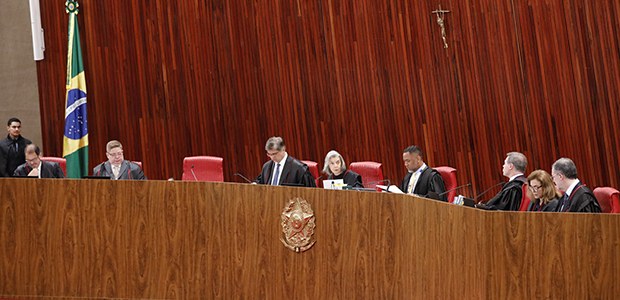 Foto: Alejandro Zambrana/Secom/TSE - Sessão plenária do TSE - 01.08.2024