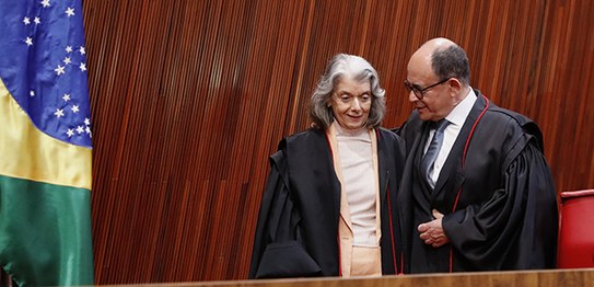 Foto: Alejandro Zambrana/Secom/TSE - Solenidade de Posse do Ministro Antonio Carlos Ferreira no ...