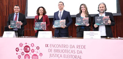 Foto: Alejandro Zambrana/Secom/TSE - X Encontro da Rede de Bibliotecas da Justiça Eleitoral e II Encontro da Rede de Memória Eleitoral - 05.12.2023 Foto: Alejandro Zambrana/Secom/TSE - X Encontro da Rede de Bibliotecas da Justiça Eleitoral e II...