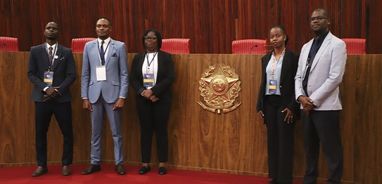 Foto: Ana Rodrigues/Secom/TSE - Delegação de Moçambique visita o TSE 16.04.2026