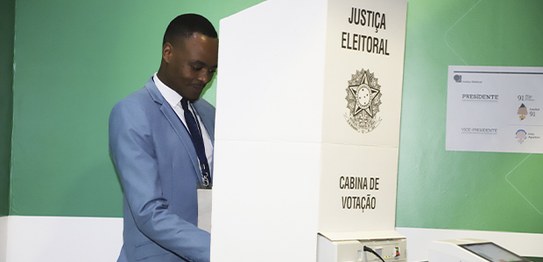 Foto: Ana Rodrigues/Secom/TSE - Delegação de Moçambique visita o TSE 16.04.2026