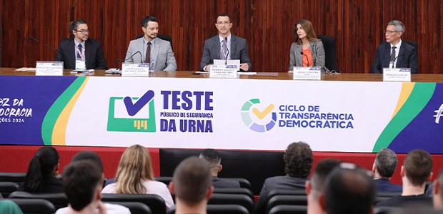 Foto: Antonio Augusto/Secom/TSE - Encerramento do teste público de segurança da urna - 01.12.2023