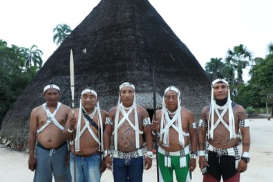 Foto: Antonio Augusto/Secom/TSE indígenas povo Marubo, Vale do Javari (AM) - 19.04.2023