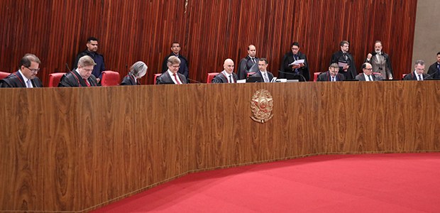 Foto: Antonio Augusto/Secom/TSE - Sessão plenária do TSE - 05.12.2023
