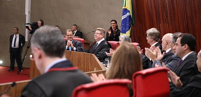 Foto: Antonio Augusto/Secom/TSE - Sessão solene de eleição e posse do novo CGE - 21.11.2023