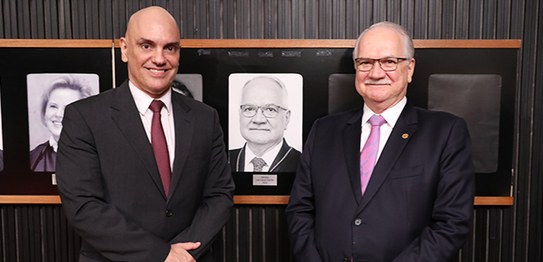 Foto: Antonio Augusto/Secom/TSE - TSE inaugura retrato do ministro Edson Fachin na galeria dos p...