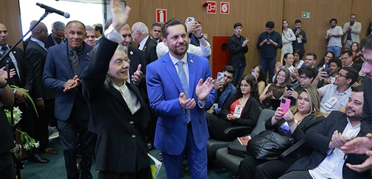 Foto: Carlos Costa/ALG - Ministra Carmén Lúcia é contemplada com Título de Cidadania Goiana na A...