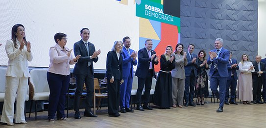 Foto: Carlos Costa/ALG - Ministra Carmén Lúcia é contemplada com Título de Cidadania Goiana na A...