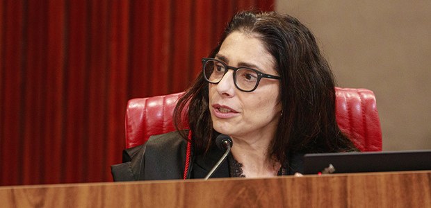 Foto: Cleia Viana/Secom/TSE -  Ministra Estela Aranha na sessão jurisdicional do TSE em 08.09.2026