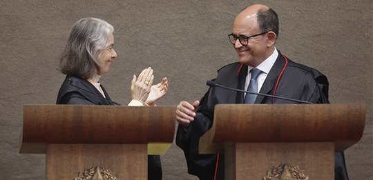 Foto: Felipe Sampaio/Secom/TSE - Solenidade de Posse do Ministro Antonio Carlos Ferreira no carg...