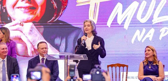 Foto: J.Cardoso - Ministra Cármen Lúcia participa do seminário "Mais Mulheres na Política", na A...