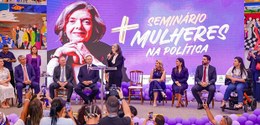 Foto: J.Cardoso - Ministra Cármen Lúcia participa do seminário "Mais Mulheres na Política", na A...