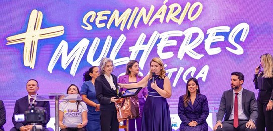 Foto: J.Cardoso - Ministra Cármen Lúcia participa do seminário "Mais Mulheres na Política", na A...