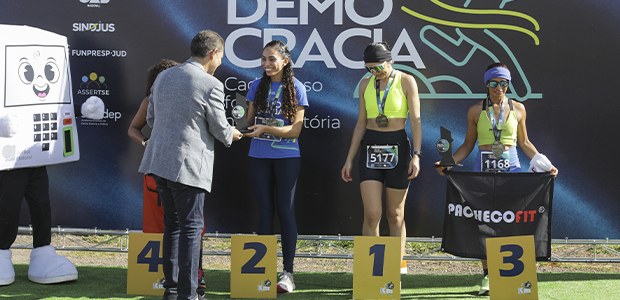 Foto: Jamile Ferraris/TSE - 1ª Corrida da Democracia - 09.08.2026