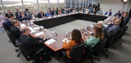 Reunião do Ministro Kassio Nunes com os presidentes dos TREs