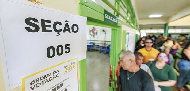Seção de votação Eleições 2026
