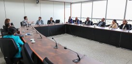 visita ao TSE de delegação de defensores públicos e oficiais de Justiça de Timor Leste