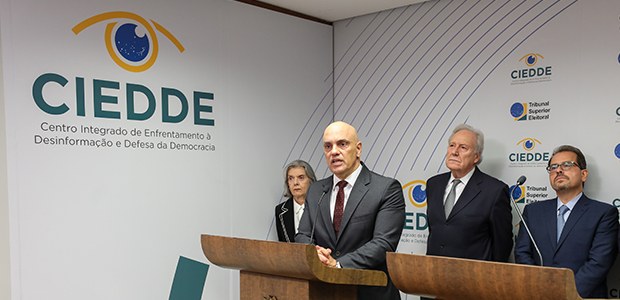 Foto: Luiz Roberto/Secom/TSE – Inauguração do CIEDDE TSE - 12.03.2024