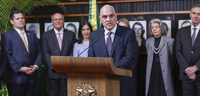 Foto: Luiz Roberto/Secom/TSE Descerramento da foto de ex presidente no TSE 03.06.2025