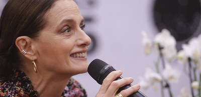 Foto: Luiz Roberto/Secom/TSE - Encontro “Democracia: substantivo feminino”. Denise Fraga, atriz ...