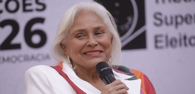 Foto: Luiz Roberto/Secom/TSE - Encontro “Democracia: substantivo feminino”. Fafá de Belém, canto...