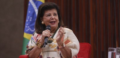 Foto: Luiz Roberto/Secom/TSE - Encontro “Democracia: substantivo feminino”. Luiza Trajano, empre...