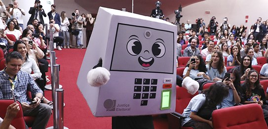 Foto: Alejandro Zambrana/Secom/TSE - 30 anos da Urna Eletrônica - 04.05.2026