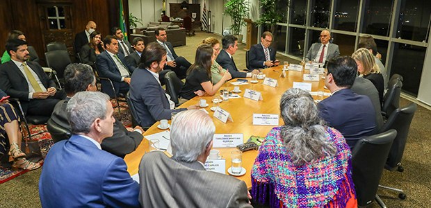 Foto: Luiz Roberto/Secom/TSE Reunião no TSE Min Alexandre de Moraes com os partidos políticos - ...