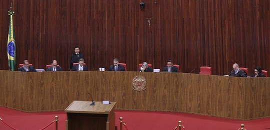 Foto: Luiz Roberto/Secom/TSE - Sessão plenária do TSE - 25.11.2025