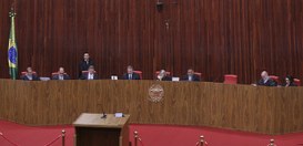 Foto: Luiz Roberto/Secom/TSE - Sessão plenária do TSE - 25.11.2025