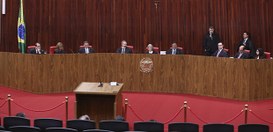 Foto: Luiz Roberto/Secom/TSE - Sessão plenária TSE 18.11.2025