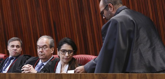 Foto: Luiz Roberto/Secom/TSE - Solenidade de Posse do Ministro Ricardo Villas Bôas Cueva e eleiç...