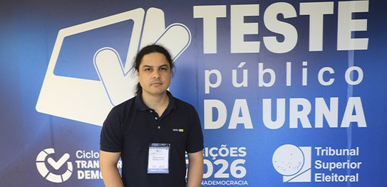 Foto: Luiz Roberto/Secom/TSE - Teste publico segurança sistemas eleitorais -02.12.2025