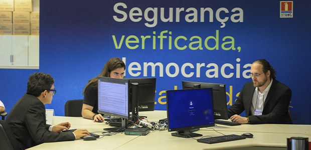 Foto: Luiz Roberto/Secom/TSE - Teste publico segurança sistemas eleitorais -02.12.2025