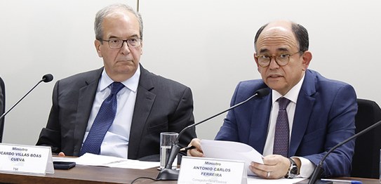 Foto: Luiz Roberto/TSE - Ministro Antonio Carlos deixa comando da Corregedoria-Geral Eleitoral 1...