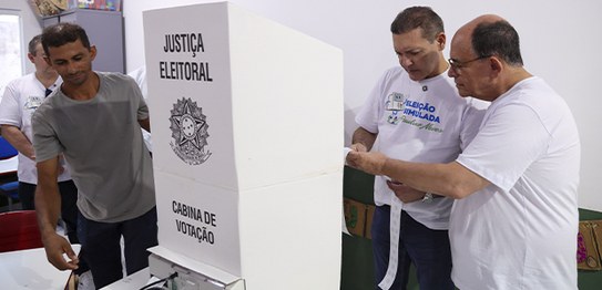 Foto: Luiz Roberto/TSE “Onde houver um único eleitor, ali estará a Justiça Eleitoral”, diz presi...