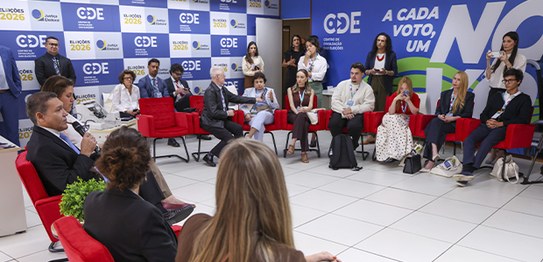 Foto: Luiz Roberto/TSE - TSE reúne influenciadores digitais em estratégia contra desinformação n...